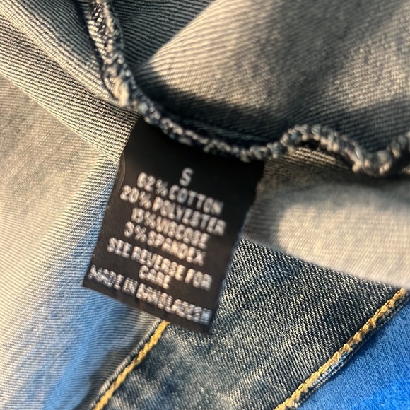 BACCINI Denim Jacket. New condition Small - Picture 6 of 6